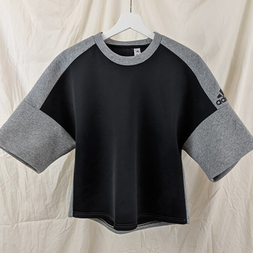 Adidas Structured Athleisure Top Size M